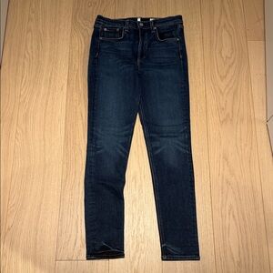 rag & bone Dark Blue Skinny Pants
